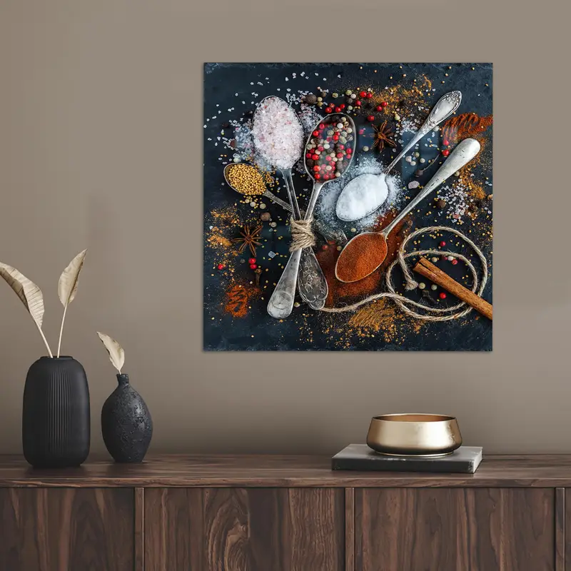 Trendy Baskılı Cam: Anneye Zarif Yemek Odası Hediyesi