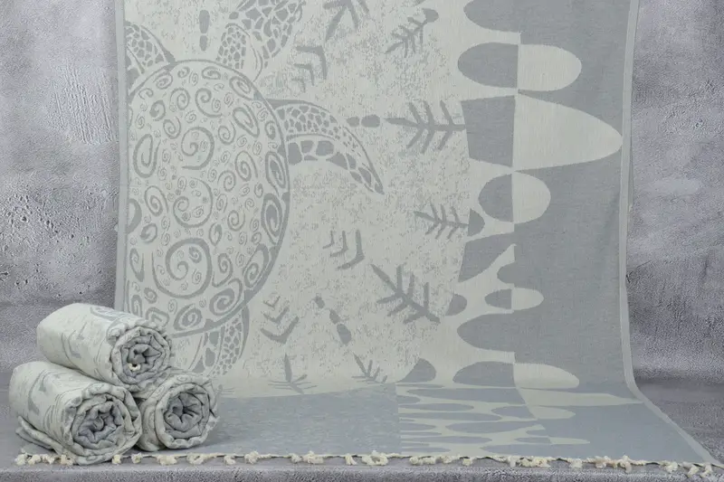Düğün hediyesi, spa havlu, el dokuması Türk havlu, gelin için düğün hediyesi, 70x40 pamuklu kaplumbağa tasarım havlu, organik Türk havlu, işlemeli havlu
