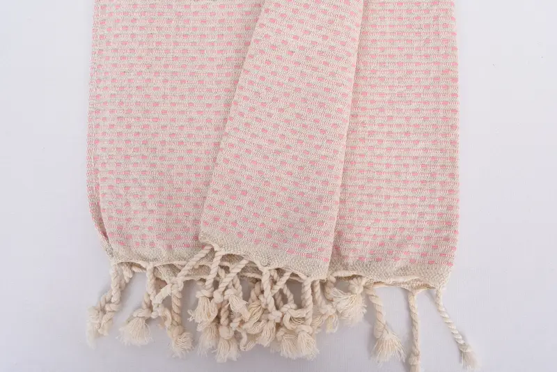 Turkish Tea Towel, Personalized Hand Towel, Wedding Favors, Travel Towel, Beach Theme Wedding Gift, Wedding For Favor, 40x20 Cotton Polka Dot Towel - 8