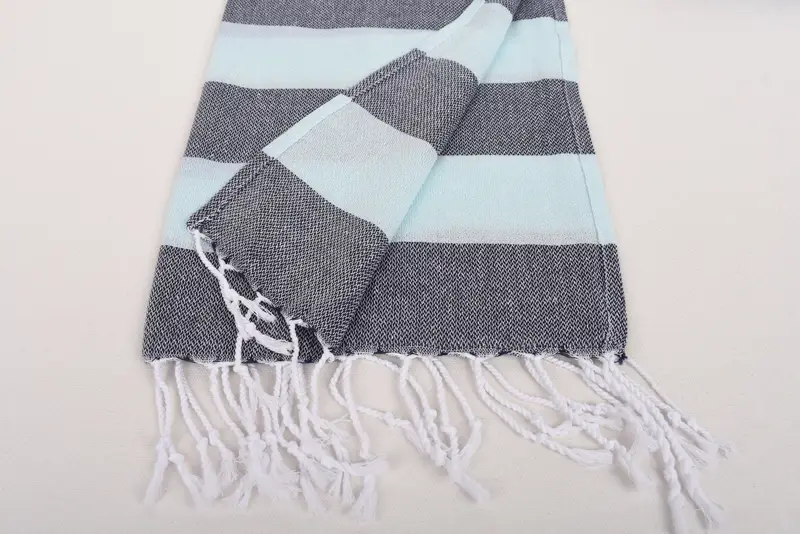 Wedding Favors, 40x18 Cotton Striped Towel, Wedding Hand Made Gift, Monogram Hand Towel, Kitchen Towel, First Wedding Anniversary Gift, Custom Gifts - 15