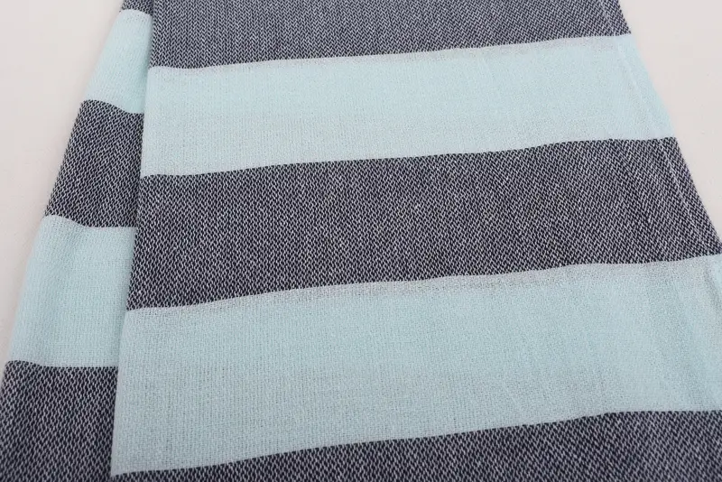 Wedding Favors, 40x18 Cotton Striped Towel, Wedding Hand Made Gift, Monogram Hand Towel, Kitchen Towel, First Wedding Anniversary Gift, Custom Gifts - 7