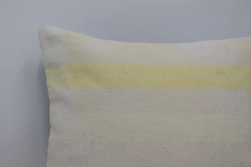 Turkish Corner Pillow Cover, Natural Pillow, Pillow, Pillow for Couch, Vintage Kilim Throw Pillow, Kilim Cushion Sham, 22x22 Beige Cushion Case - 2