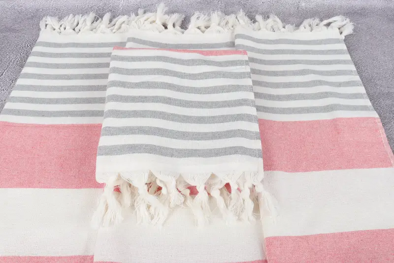 Personalized Gift, Wedding Anniversary Gift, Custom Hand Towel, Personalized Hand Towel, Home Decor Towel, 36x18 Cotton Striped Terry Towel - 4