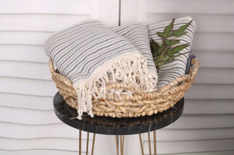 Geschenke für Wohnkultur, monogrammiertes türkisches Handtuch, 70x40 Baumwollgeometrische Handtuch, Hauswärmegeschenk, bester Freund Geschenk, Hochzeitsgeschenke Handtuch, Bio -Handtuch - 5