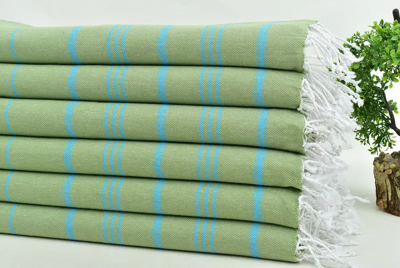 Bathroom Towels, Beach Bachelorette Party Decorations, Turkish Tea Towel, Custom Name Towel, Wedding Gift, 40x24 Cotton Striped Towel, Bridal Gifts - 3