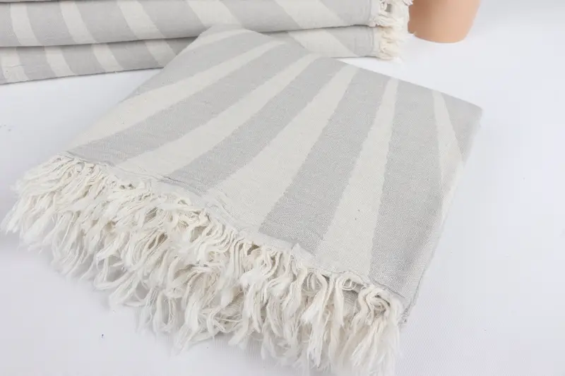 Organic Beach Towel, Personalized Beach Towel, 70x36 Cotton Sun Design Towel, Home Decor Towel, Bachelorette Party Decorations, Bridal Shower Favors - 6