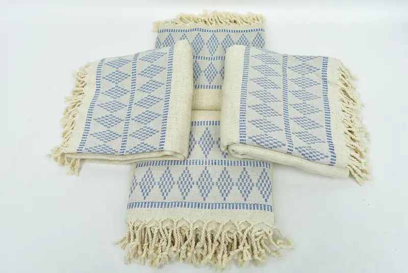 Peshtemal Towel, Personalized Turkish Towel, 70x36 Linen Kilim Design Towel, Personalized Bridesmaid Gift, Home Decor Towel, Embroidered Beach Towel - 6