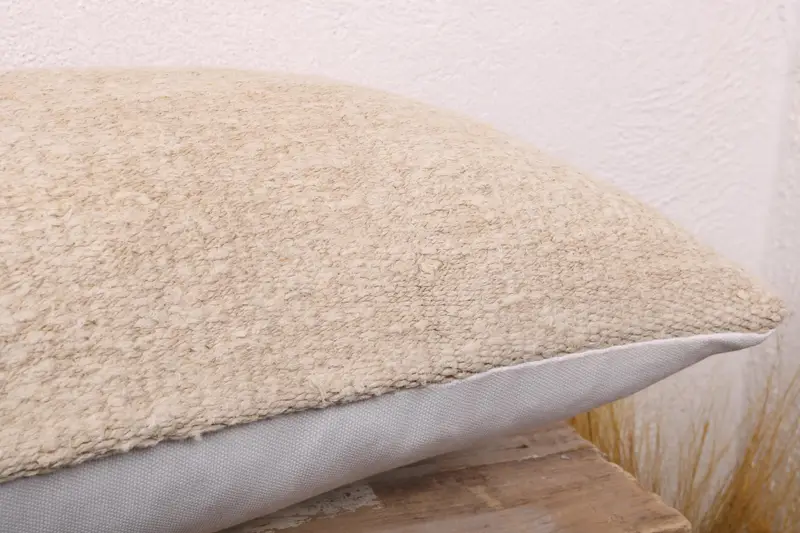 12x24 Beige Pillow Sham, Vintage Kilim Throw Pillow, Pillow for Couch, Bright Pillow Case, Aesthetic Cushion Case, Pillow Sham, Gift Pillow - 6