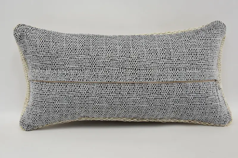 Pet Pillow, Vintage Kilim Pillow, Kilim Pillow, Turkish Pillow, 8x16 Beige Pillow Cover, Pillow, Bright Pillow Case, Outdoor Bolster Pillow - 6