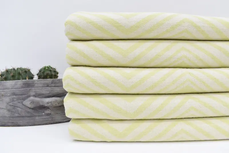 Fouta towel, Bachelorette Favors Beach, Home Gift, Personalized Bridesmaid Gift, Pool Towels, 70x40 Cotton Zigzag Design Towel, Sand-resistant towel - 2