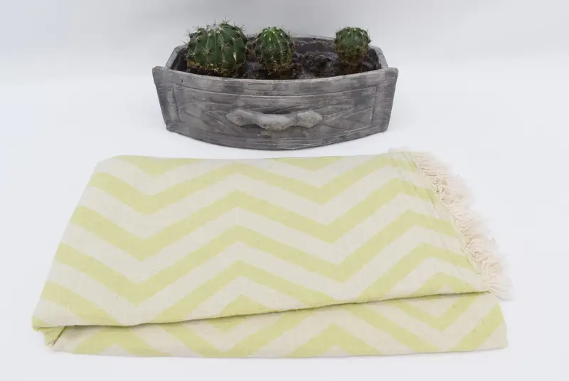 Fouta towel, Bachelorette Favors Beach, Home Gift, Personalized Bridesmaid Gift, Pool Towels, 70x40 Cotton Zigzag Design Towel, Sand-resistant towel - 3