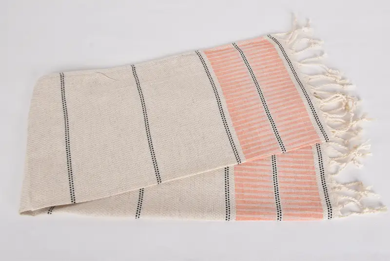 Onun için hediyeler, kişiselleştirilmiş el havlusu, büyükanne hediyesi, bekarlığa veda parti eşyaları, küçük banyo havluları, monogramlı el havlu, 40x20 keten çizgili havlu - 4