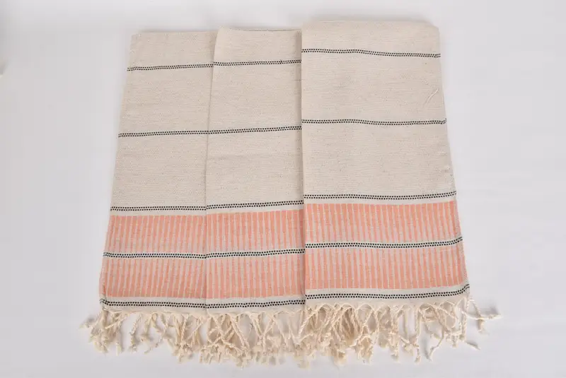 Onun için hediyeler, kişiselleştirilmiş el havlusu, büyükanne hediyesi, bekarlığa veda parti eşyaları, küçük banyo havluları, monogramlı el havlu, 40x20 keten çizgili havlu - 7
