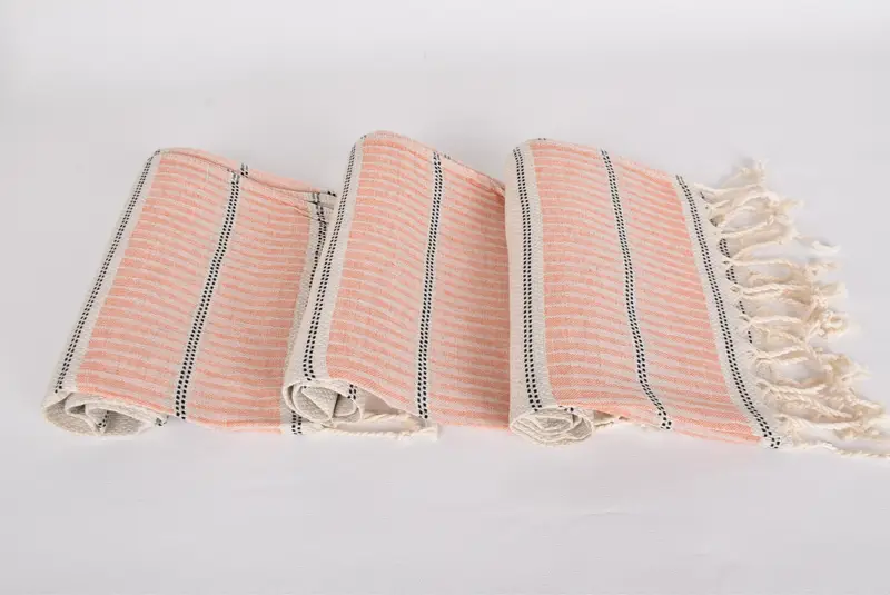 Onun için hediyeler, kişiselleştirilmiş el havlusu, büyükanne hediyesi, bekarlığa veda parti eşyaları, küçük banyo havluları, monogramlı el havlu, 40x20 keten çizgili havlu - 8