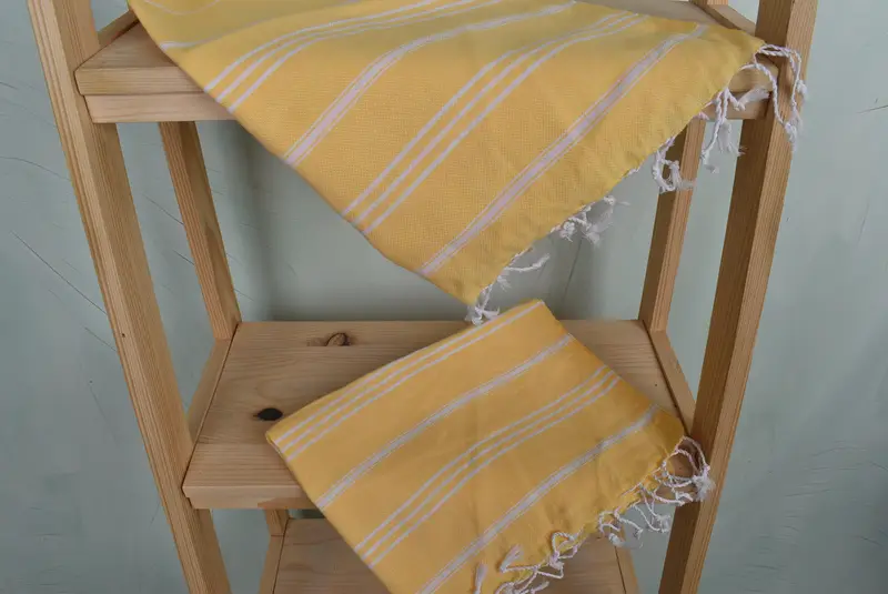 Engagement Gift, Bachelor Towel, Personalized Kitchen Towel, Summer Towel, Turkish Hand Towel, 40x24 Cotton Striped Towel, Turkish Towel Hand Towel - 5