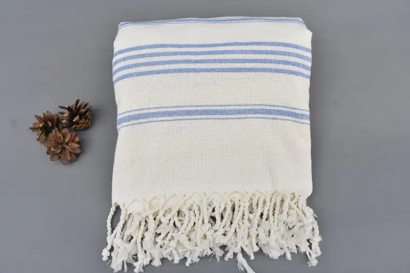 Luxury towel, Handmade Turkish Towel, Bachelorette Towel, 64x40 Cotton Striped Towel, Monogram Beach Towel, Embroidery Towels, Personalized Towel - 8