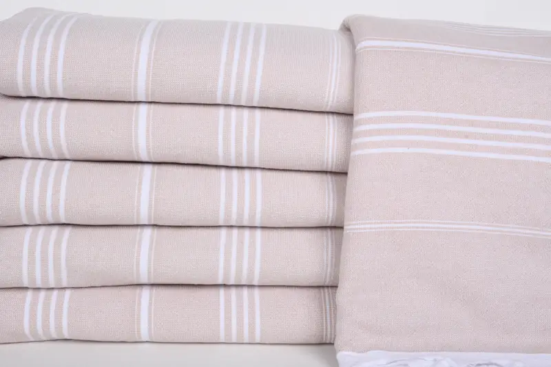 Bachelorette Party Gifts, Bath towel, Home Decor Towel, Peshtemal Towel, 70x36 Cotton Striped Terry Towel, Monogrammed Turkish Towel, Organic towel - 1