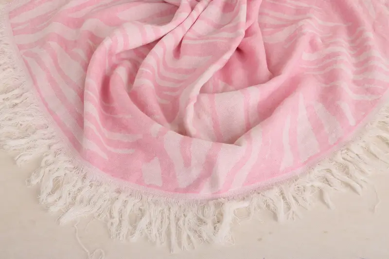 Luxury towel, Scarf Towel, Christmas Favors, Sand-free towel, 70x40 Cotton Floral Design Towel, Bachelorette Party Items, Bridesmaid Gifts - 8