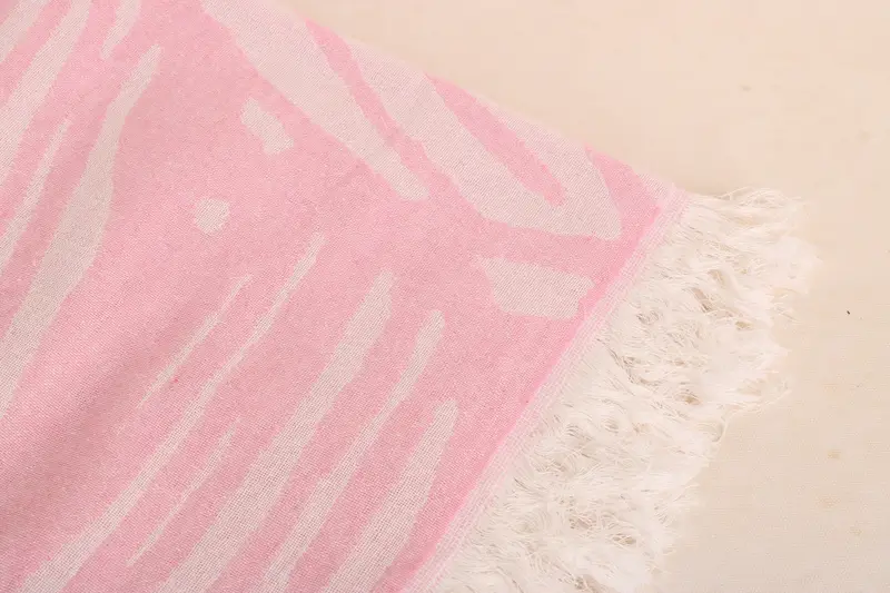 Luxury towel, Scarf Towel, Christmas Favors, Sand-free towel, 70x40 Cotton Floral Design Towel, Bachelorette Party Items, Bridesmaid Gifts - 5