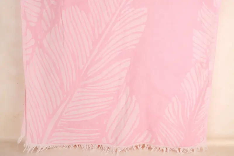 Luxury towel, Scarf Towel, Christmas Favors, Sand-free towel, 70x40 Cotton Floral Design Towel, Bachelorette Party Items, Bridesmaid Gifts - 1