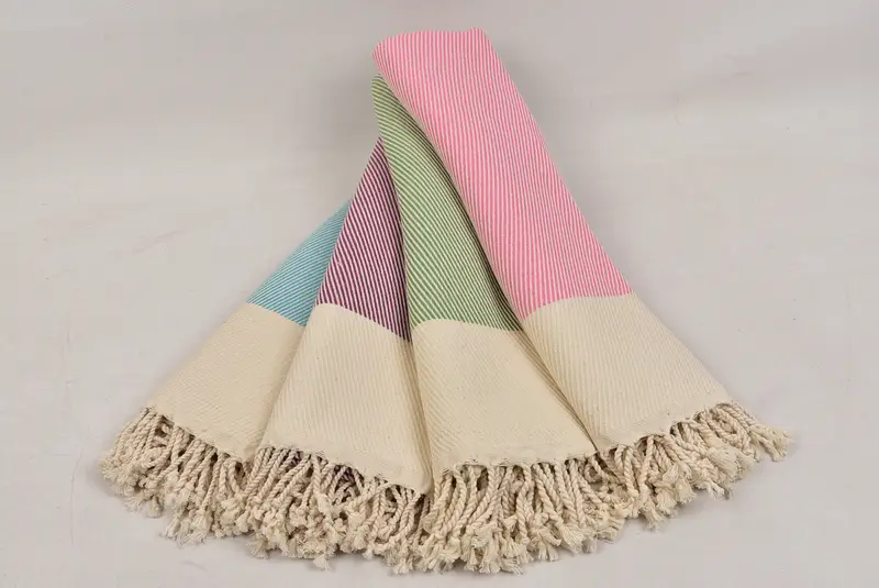 70x40 Cotton Striped Towel, Best Beach Towel, Yoga Towel, Home Decor Gifts, Beach Towel Personalized, Bachelorette Party Favor, Custom Wedding Gifts - 4