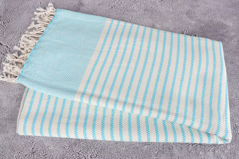 Spa Towel, Bachelorette Favor, Bachelorette Party Gifts For Bride, Best Friend Gift, 76x40 Cotton Striped Towel, Wedding Gift, Organic Turkish towel - 6