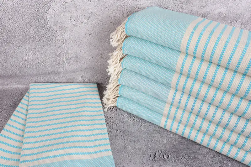 Spa Towel, Bachelorette Favor, Bachelorette Party Gifts For Bride, Best Friend Gift, 76x40 Cotton Striped Towel, Wedding Gift, Organic Turkish towel - 2