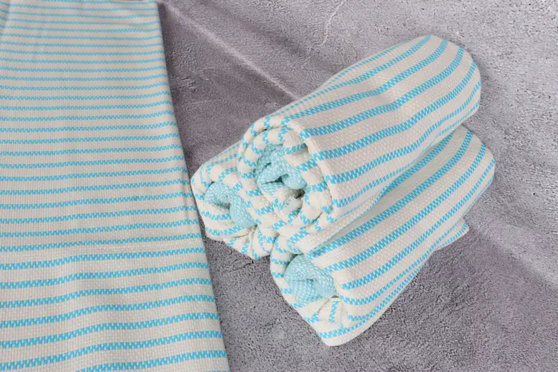 Spa Towel, Bachelorette Favor, Bachelorette Party Gifts For Bride, Best Friend Gift, 76x40 Cotton Striped Towel, Wedding Gift, Organic Turkish towel - 8