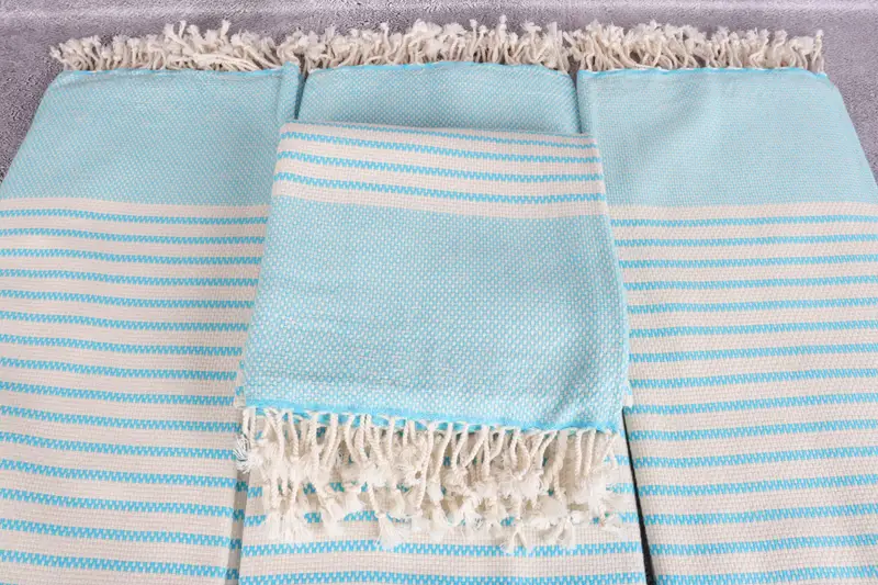 Spa Towel, Bachelorette Favor, Bachelorette Party Gifts For Bride, Best Friend Gift, 76x40 Cotton Striped Towel, Wedding Gift, Organic Turkish towel - 4