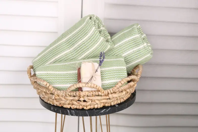 Peshtemal Towel, Custom Towel, Girls Weekend Getaways Ideas, Turkish Towel Beach, Personalised Gift, Bachelorette Gifts, 70x40 Cotton Striped Towel - 4