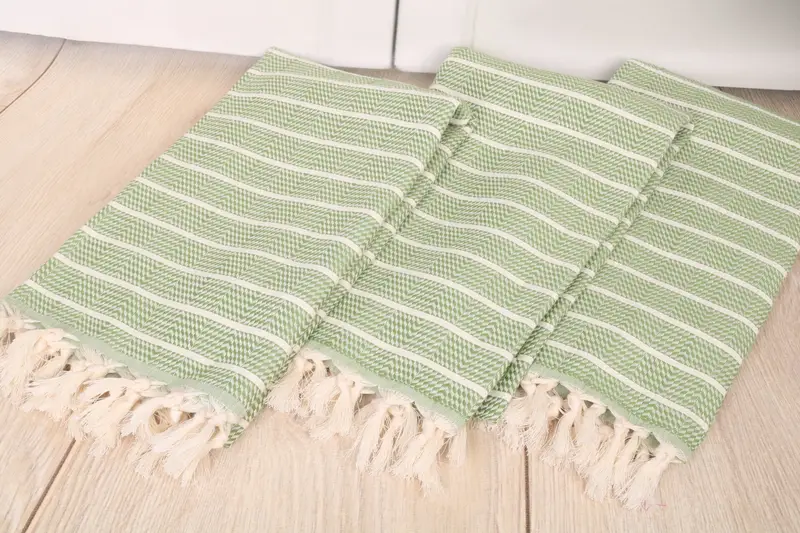 Peshtemal Towel, Custom Towel, Girls Weekend Getaways Ideas, Turkish Towel Beach, Personalised Gift, Bachelorette Gifts, 70x40 Cotton Striped Towel - 6