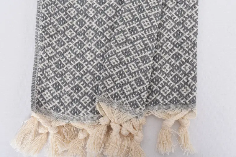 Holiday Towel, Turkish Hand Towel, Bridesmaid Gift, 38x20 Cotton Diamond Towel, Bridal Shower Favor, Personalized Gifts, Personalized Gift - 8