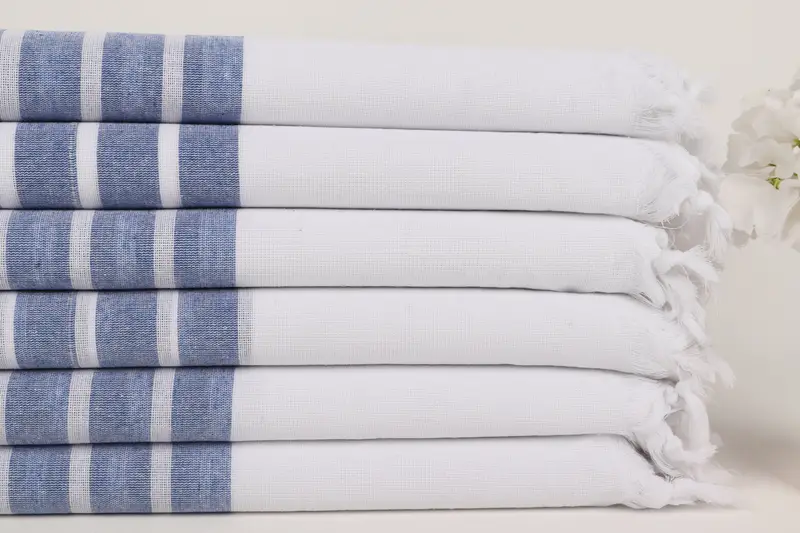 Wedding Favors, Custom Wedding Towel, Gifts For Him, Travel towel, Large Beach Towel Personalized, Gift For Mom, 70x40 Cotton Striped Towel - 3