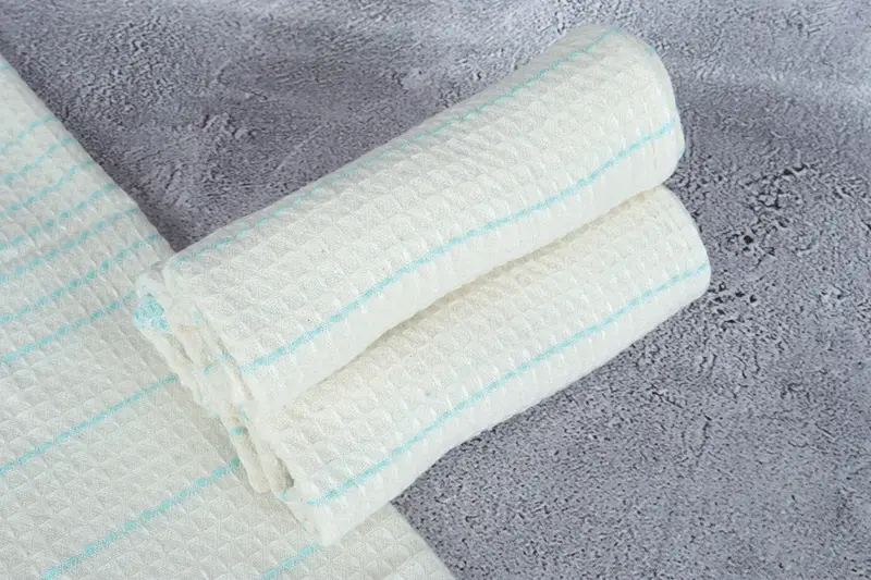 Personalized Wedding Gift For Couple, 40x20 Cotton Waffle Towel, Custom Hand Towel, Organic Towel, Wedding Favors, Summer Towel, Personalized Gift - 7