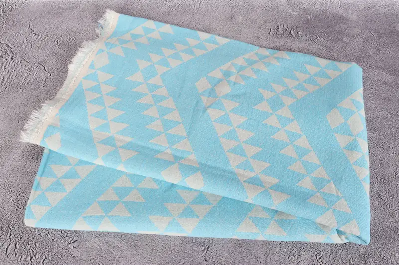 70x40 Cotton Geometric Towel, Thin towel, Personalized Turkish Towel, Quick-Dry Beach Towel, Employee Gifts, Spooky Bachelorette Party Favors - 6