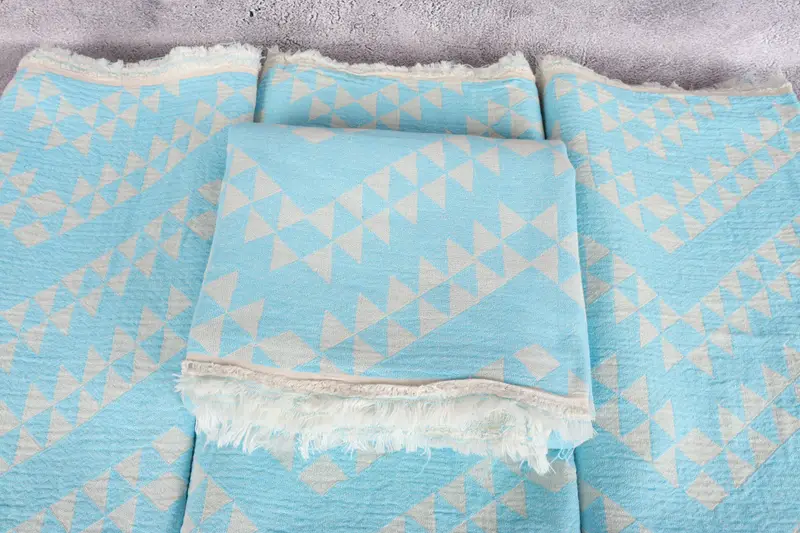 70x40 Cotton Geometric Towel, Thin towel, Personalized Turkish Towel, Quick-Dry Beach Towel, Employee Gifts, Spooky Bachelorette Party Favors - 4