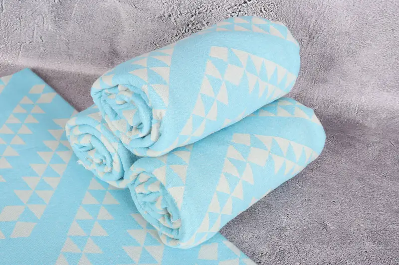 70x40 Cotton Geometric Towel, Thin towel, Personalized Turkish Towel, Quick-Dry Beach Towel, Employee Gifts, Spooky Bachelorette Party Favors - 7