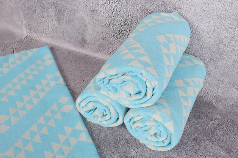 70x40 Cotton Geometric Towel, Thin towel, Personalized Turkish Towel, Quick-Dry Beach Towel, Employee Gifts, Spooky Bachelorette Party Favors - 8
