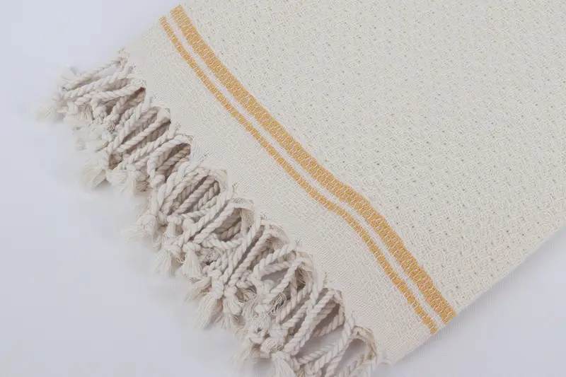 68x36 Cotton Striped Towel, Peshtemal beach towel with unique design, Absorbent Turkish towel, Luxury towel, Wedding Gift For Bride, Absorbent towel - 7