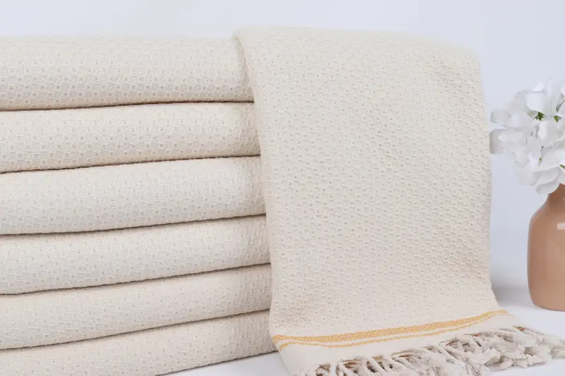 68x36 Cotton Striped Towel, Peshtemal beach towel with unique design, Absorbent Turkish towel, Luxury towel, Wedding Gift For Bride, Absorbent towel - 2