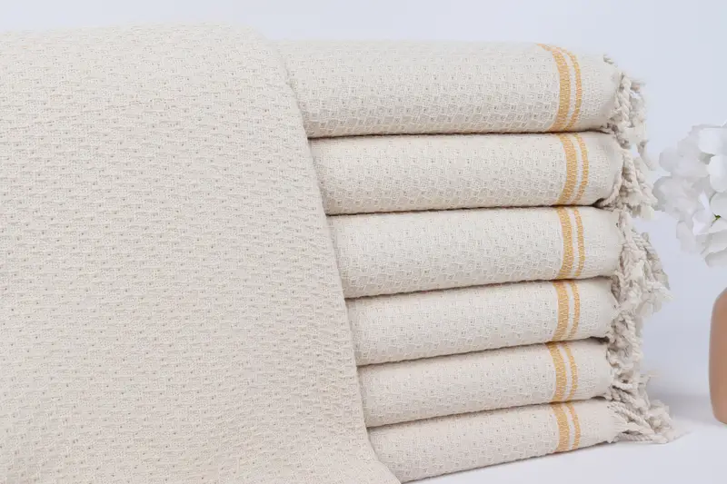 68x36 Cotton Striped Towel, Peshtemal beach towel with unique design, Absorbent Turkish towel, Luxury towel, Wedding Gift For Bride, Absorbent towel - 1