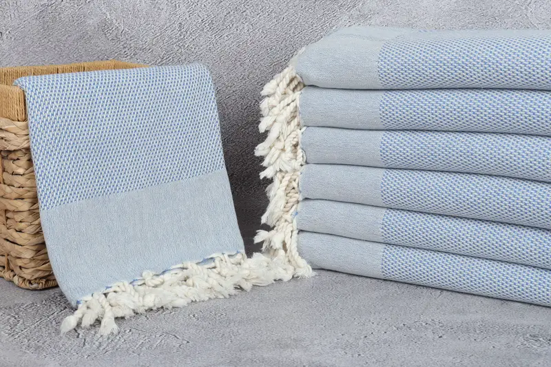 Quick-drying cotton Turkish beach towel, Quick-dry peshtemal, 70x40 Cotton Geometric Towel, Personalized Towel, Wedding Favors, Birthday Gift - 3