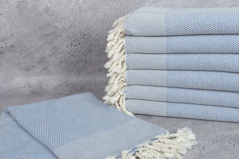 Quick-drying cotton Turkish beach towel, Quick-dry peshtemal, 70x40 Cotton Geometric Towel, Personalized Towel, Wedding Favors, Birthday Gift - 2