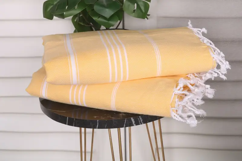 Turkish beach towel, 70x40 Cotton Striped Towel, Bridal Shower Favors, Embroidery Towel, Wedding Favors, Girls Weekend Getaways Ideas, Unique Gift - 3