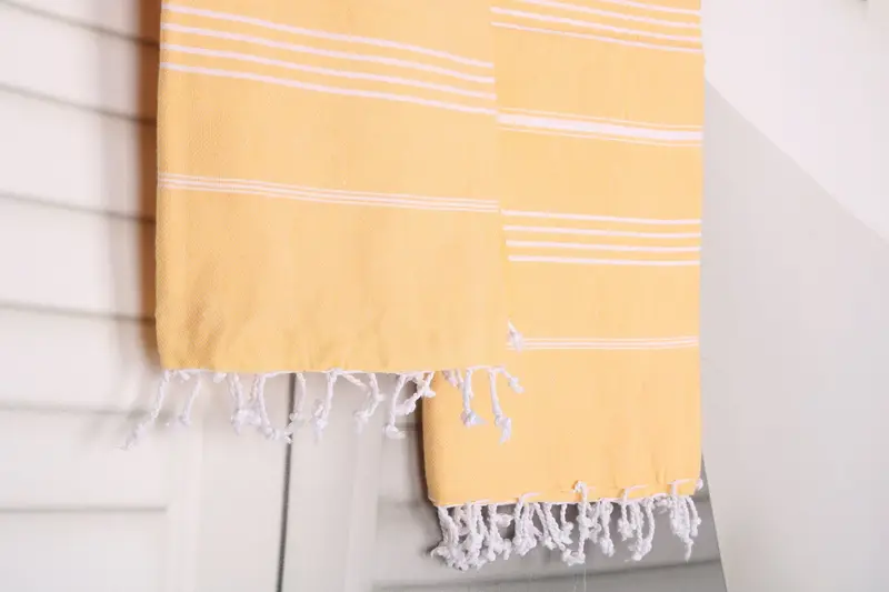 Turkish beach towel, 70x40 Cotton Striped Towel, Bridal Shower Favors, Embroidery Towel, Wedding Favors, Girls Weekend Getaways Ideas, Unique Gift - 8
