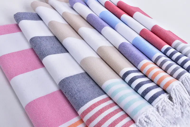 Gifts For Him, Monogram Kitchen Towel, Personalized Gift, 40x24 Cotton Striped Towel, Mother Of The Groom Gift, Summer Towel, Monogrammed Hand Towel - 6