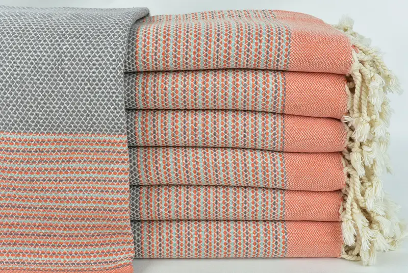 Travel Towel, Travel towel, Arizona Bachelorette Party Favors, Wedding Favors, Home Decor Towel, Organic Turkish towel, 64x40 Cotton Diamond Towel - 1