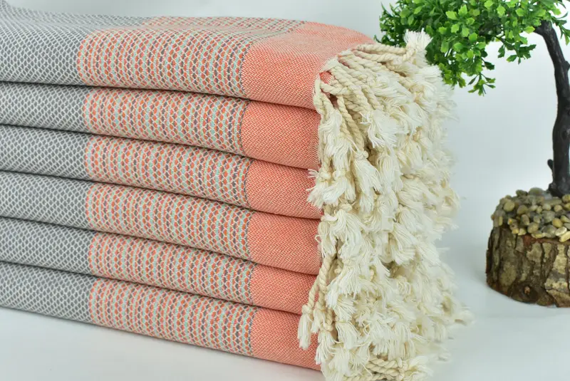 Travel Towel, Travel towel, Arizona Bachelorette Party Favors, Wedding Favors, Home Decor Towel, Organic Turkish towel, 64x40 Cotton Diamond Towel - 3