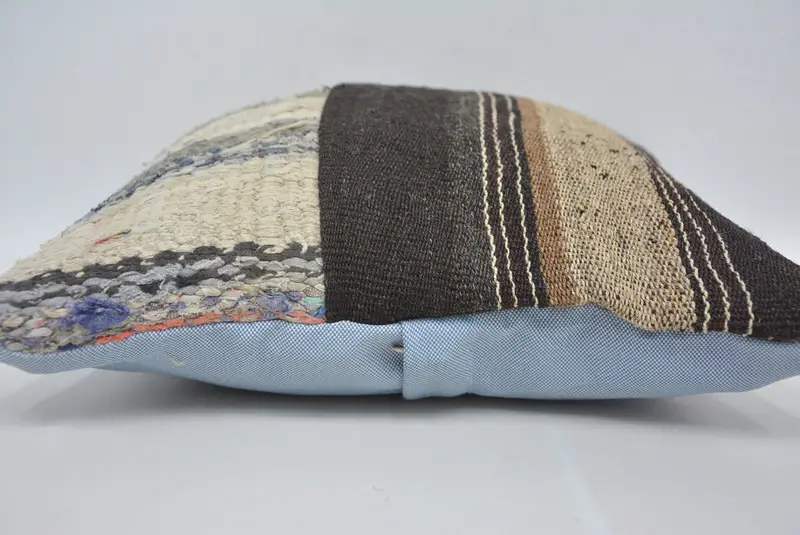 Interior Designer Pillow, Cushion, Aztec Pillow Case, Bench Pillow Cover, Vintage Pillow, 14x14 Beige Pillow Case, Pillow for Sofa - 5