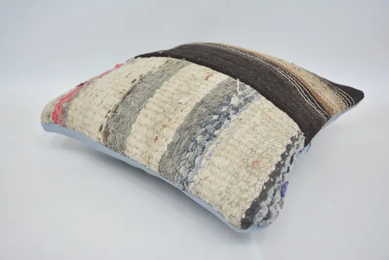 Interior Designer Pillow, Cushion, Aztec Pillow Case, Bench Pillow Cover, Vintage Pillow, 14x14 Beige Pillow Case, Pillow for Sofa - 6